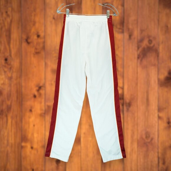 Kappa Mens Track Pants Size Small White / Red Retro Y2K Retro - Picture 2 of 8